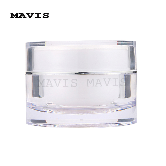 Acrylic luxury cream jar manufacturer