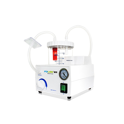 Portable phlegm suction unit